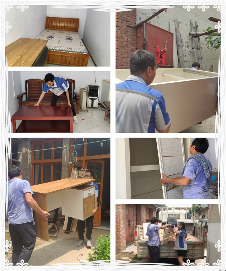 集團(tuán)職工為小全布置房間、整理床鋪，為小全打造了一間溫馨舒適的小屋.jpg